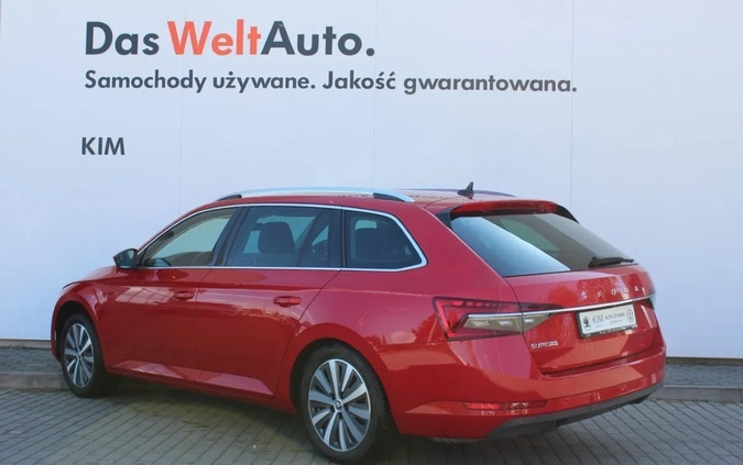 Skoda Superb cena 172855 przebieg: 12000, rok produkcji 2023 z Kargowa małe 92